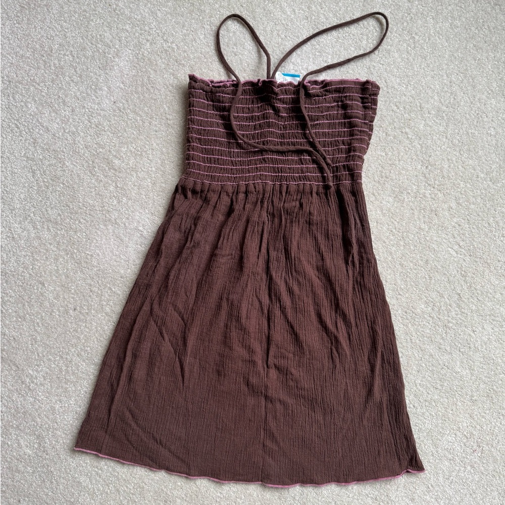 Brown Beach Coverup